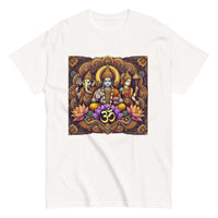 **Om der Drei Götter Herren T-Shirt – Premiumqualität, Stilvolle Freizeitkleidung mit Einzigartigem Om der Drei Götter-Design, Bequem und Entspannte Passform**