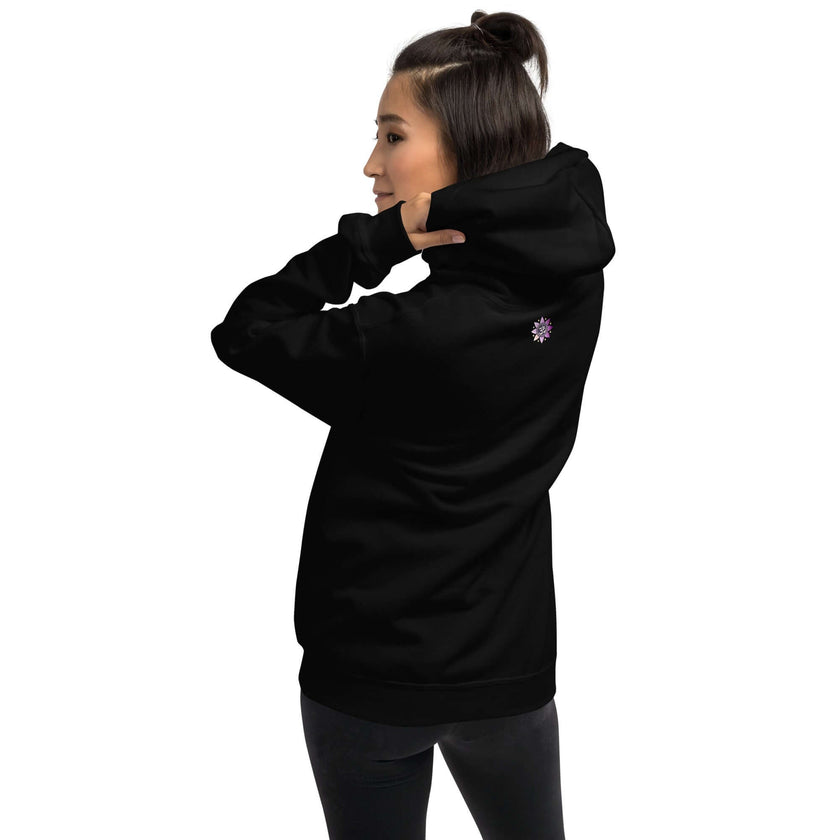 **Om of the Three Gods Hoodie – Ganesha, Shiva, Parvati Design, Spiritual, Artistic, Comfortable, Balanced Energy**
