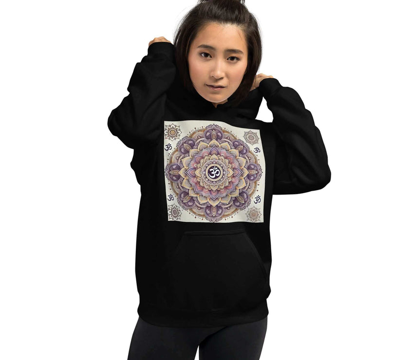 **Mandala Hoodie – Stilvolles, Bequemes & Künstlerisches Design, Boho, Yoga, Freizeitkleidung, Vielseitig, Trendig**