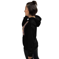 **Om of the Three Gods Hoodie – Ganesha, Shiva, Parvati Design, Spiritual, Artistic, Comfortable, Balanced Energy**
