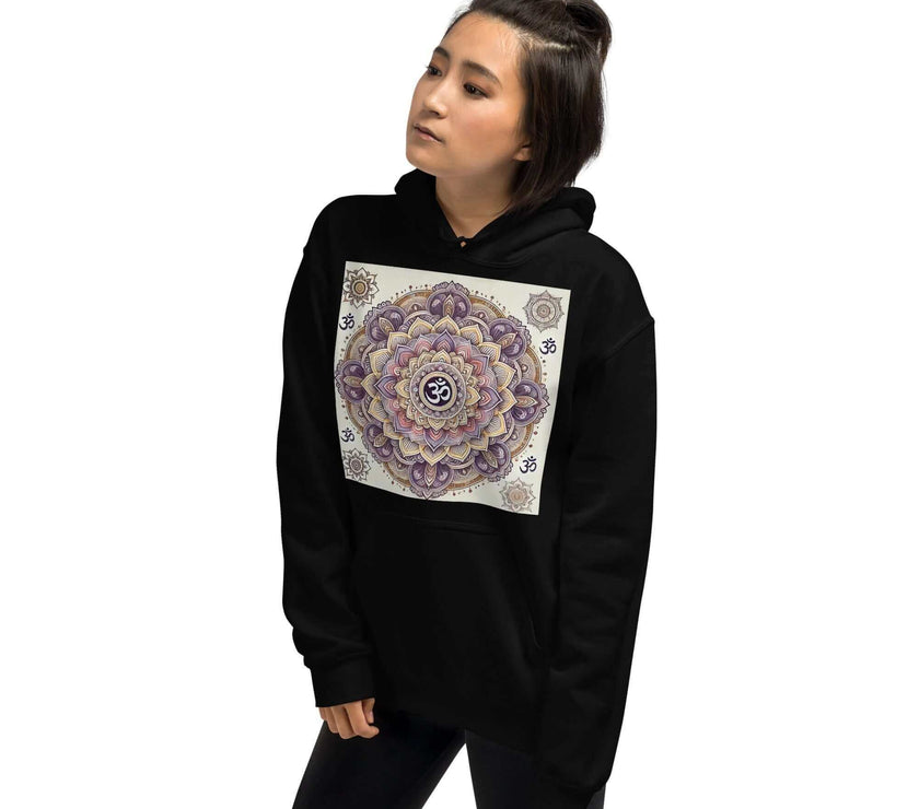 **Mandala Hoodie – Stilvolles, Bequemes & Künstlerisches Design, Boho, Yoga, Freizeitkleidung, Vielseitig, Trendig**