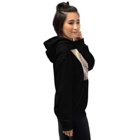 Golden Women's Buddha Mandala Hoodie, Spiritual Comfort, Boho Chic, Artistic Fashion, Mindfulness Hoodie, Meditation