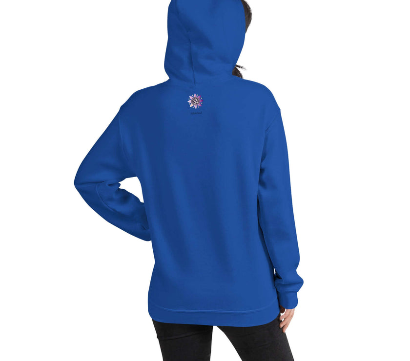 **Om Mandala Hoodie – Spiritueller Hoodie, Lila-Gold-Design, Damen Hoodie, Mandala-Kunst, Yoga-Kleidung, Meditationskleidung, Innerer Frieden, Spirituelles Geschenk, Bequeme Mode**