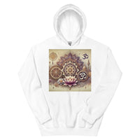 **Damen Om Altar Hoodie – Spirituell, Gemütlich & Künstlerisch, Om-Symbol, Meditation, Yoga, Boho-Chic, Bedeutungsvolle Mode**