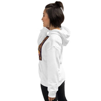 **Om of the Three Gods Hoodie – Ganesha, Shiva, Parvati Design, Spiritual, Artistic, Comfortable, Balanced Energy**