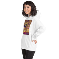 **Om Mandala Hoodie – Spiritueller Hoodie, Lila-Gold-Design, Damen Hoodie, Mandala-Kunst, Yoga-Kleidung, Meditationskleidung, Innerer Frieden, Spirituelles Geschenk, Bequeme Mode**