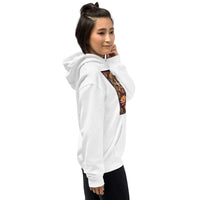 **Om of the Three Gods Hoodie – Ganesha, Shiva, Parvati Design, Spiritual, Artistic, Comfortable, Balanced Energy**