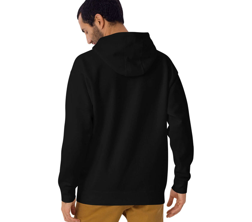 herren lotus mandala hoodie – premium qualitä