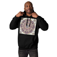 herren mandala hoodie – premium qualitä