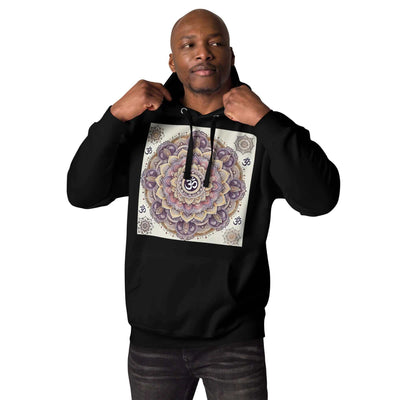 herren mandala hoodie – premium qualitä