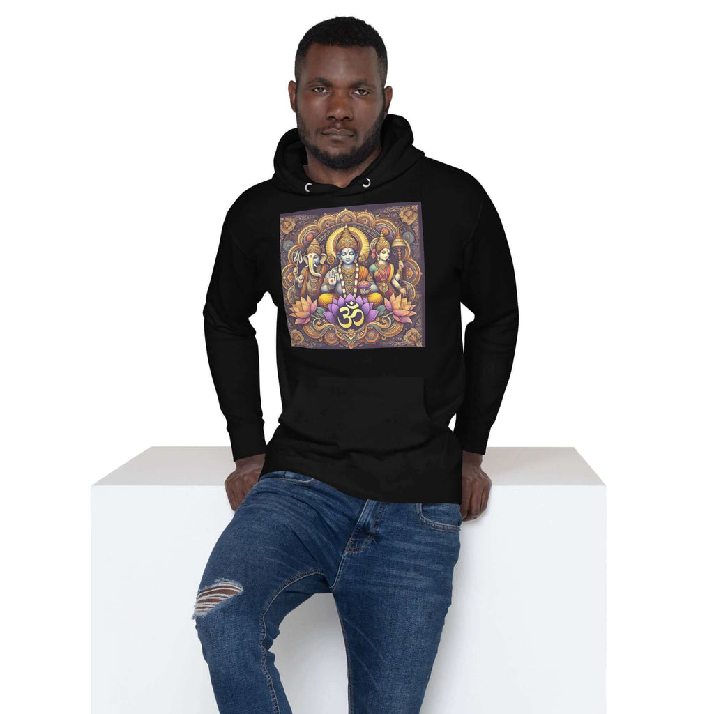 Herren Hoodie der Drei