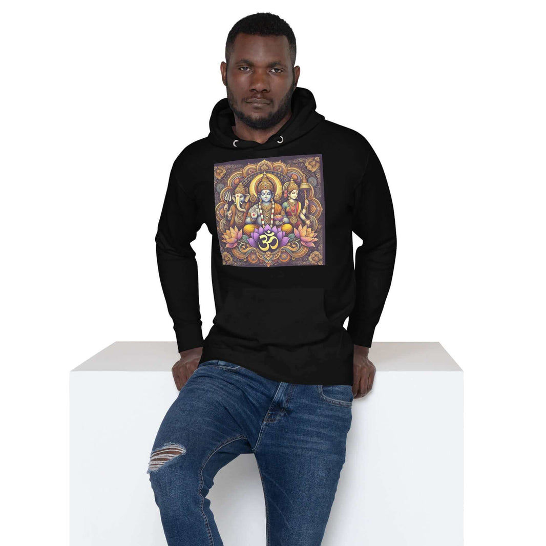 Herren Hoodie der Drei