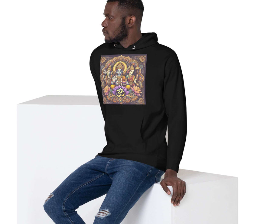 Herren Hoodie der Drei