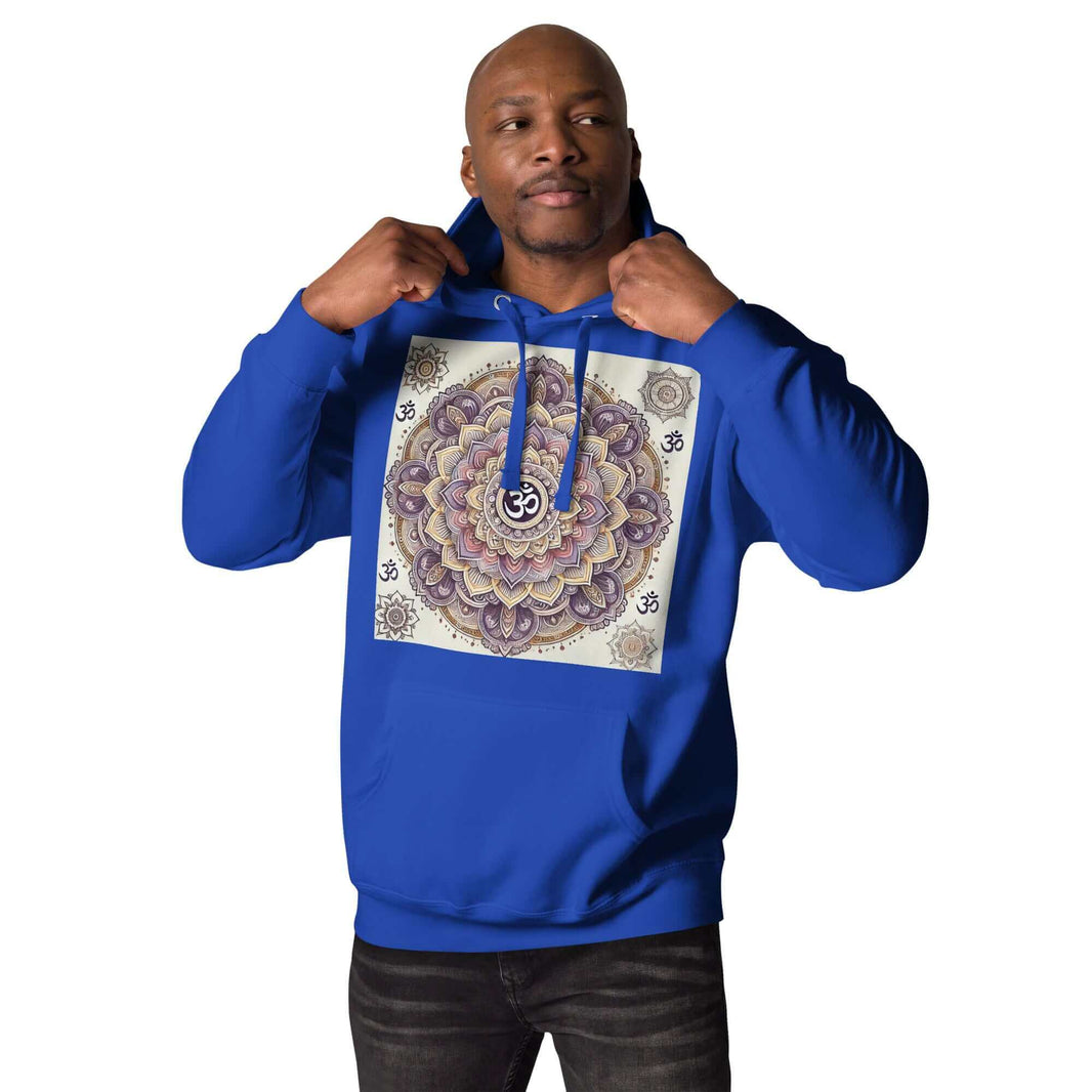 herren mandala hoodie – premium qualitä