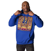 herren om lotus hoodie – premium-qualitä