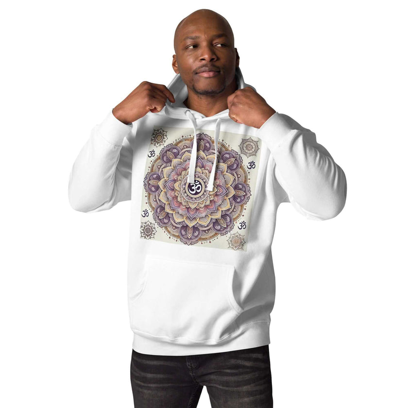 herren mandala hoodie – premium qualitä