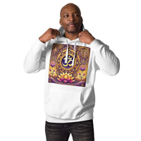 herren om lotus hoodie – premium-qualitä