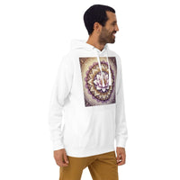 herren lotus mandala hoodie – premium qualitä