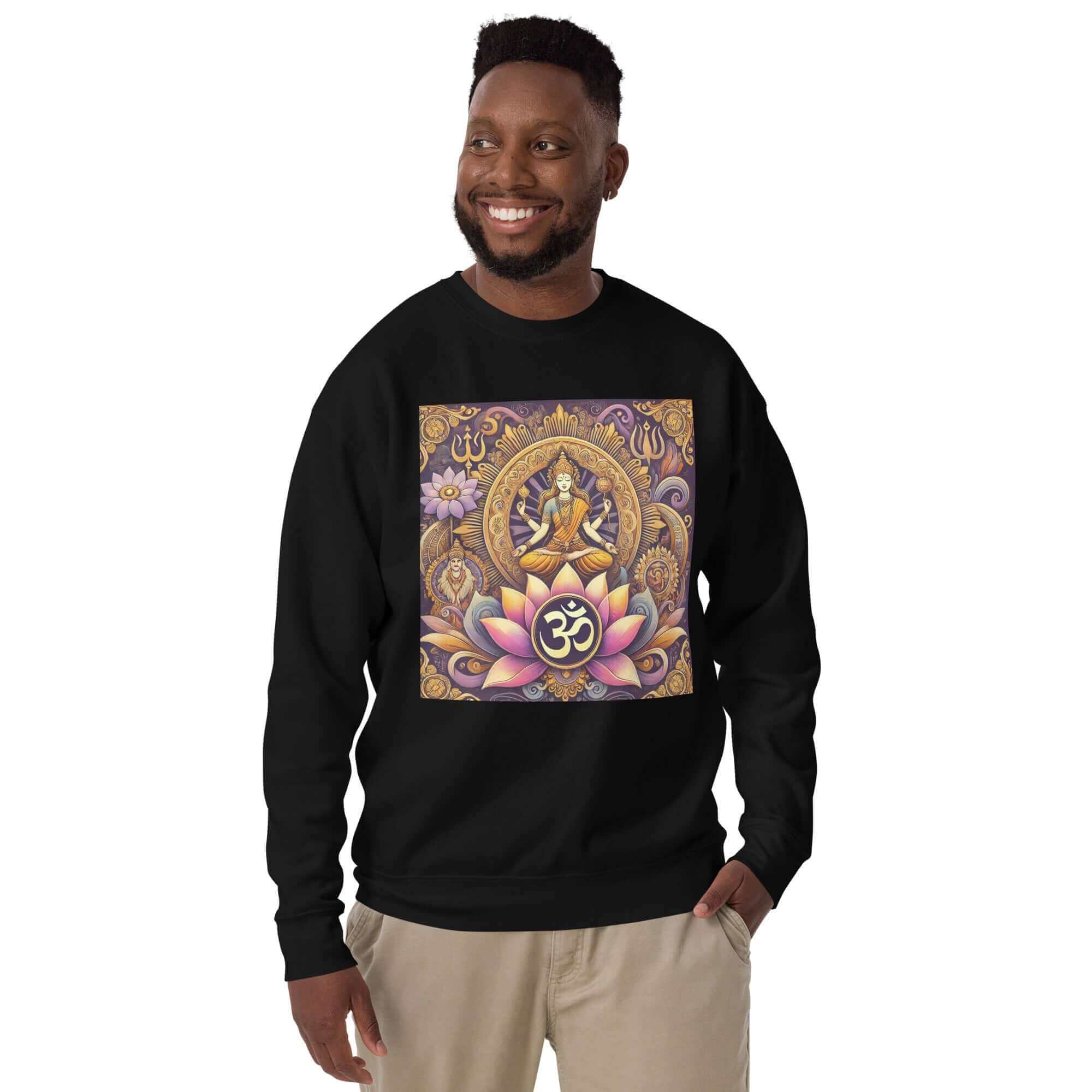 herren om shiva pullover – premium-qualitä