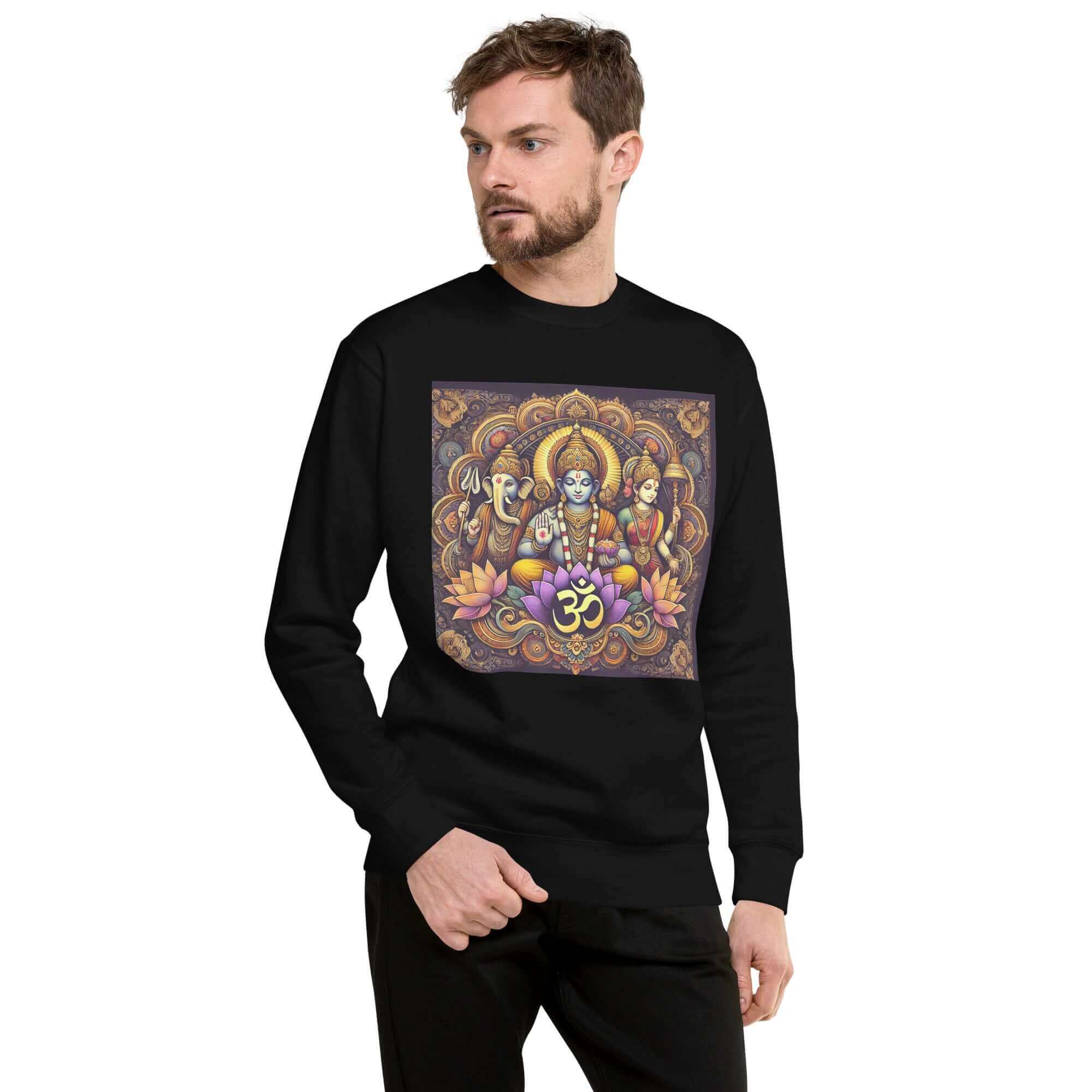 Herren Drei Götter Pullover