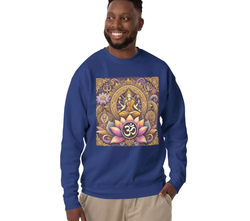 herren om shiva pullover – premium-qualitä