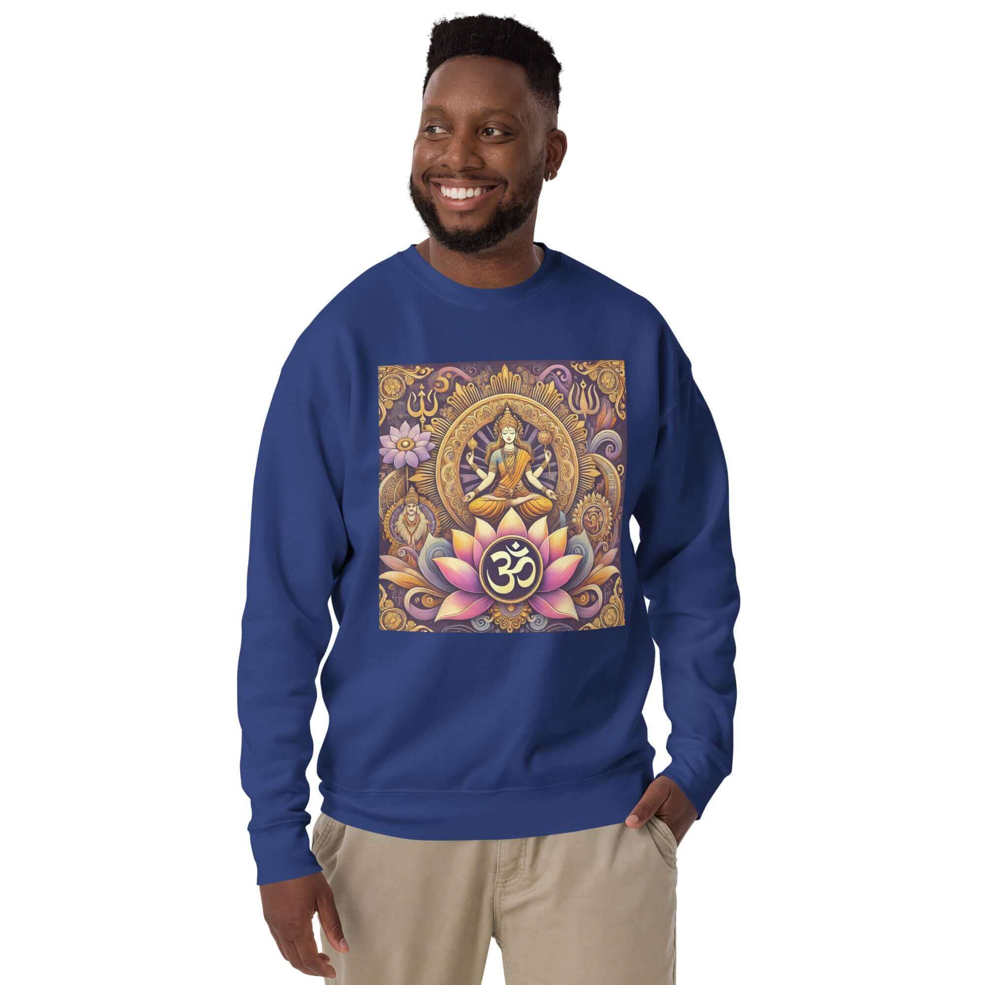 herren om shiva pullover – premium-qualitä