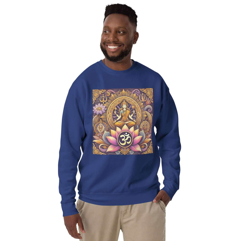 herren om shiva pullover – premium-qualitä