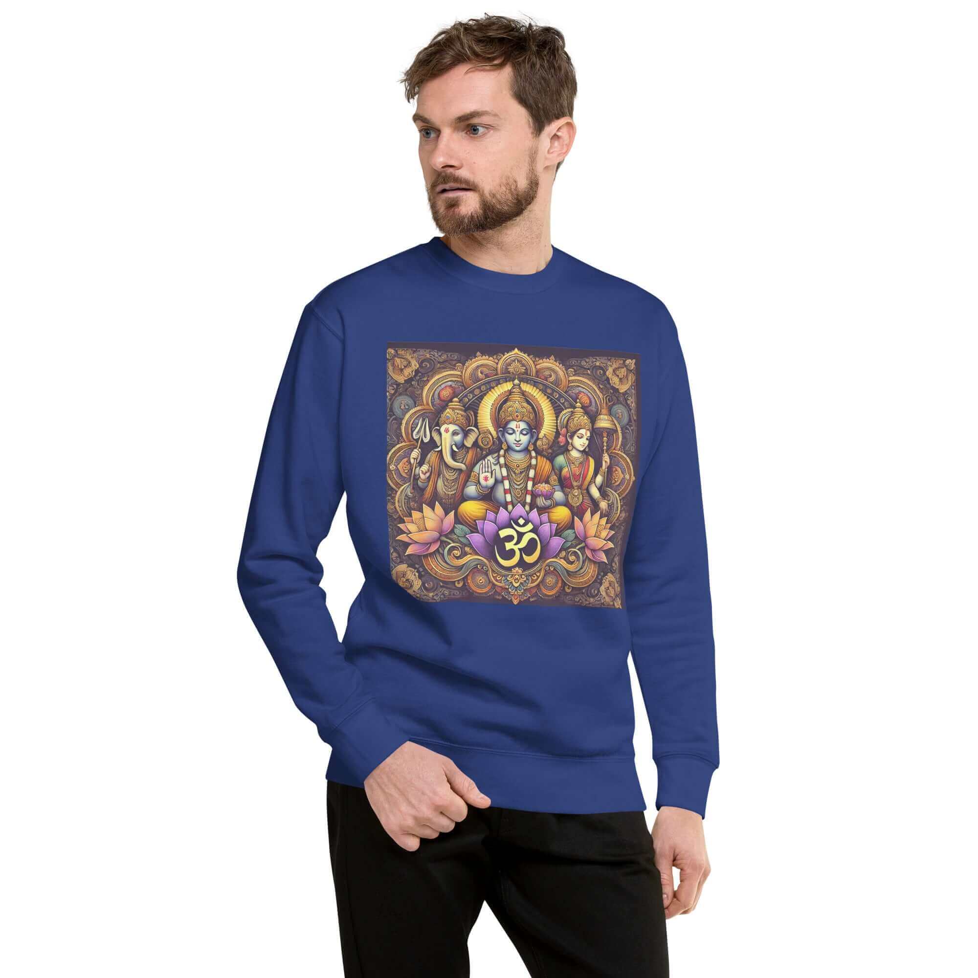 Herren Drei Götter Pullover