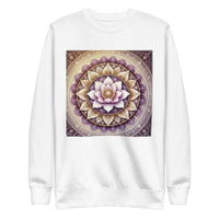 herren lotus mandala pullover – premium-qualitä