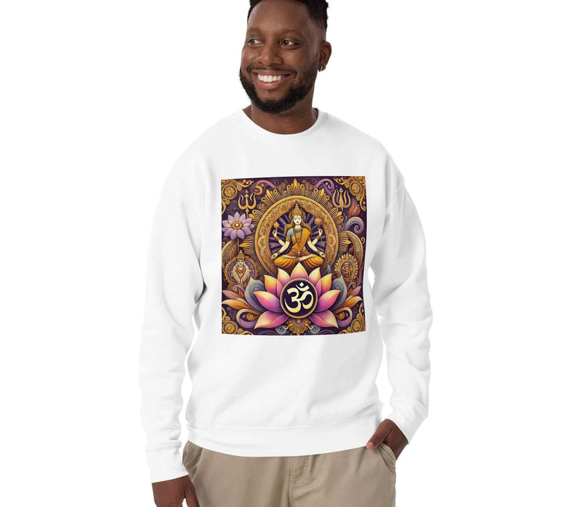 herren om shiva pullover – premium-qualitä